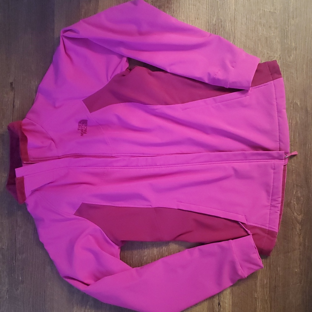 The North Face Size Medium Jacket Ruby Raschel Ho… - image 1